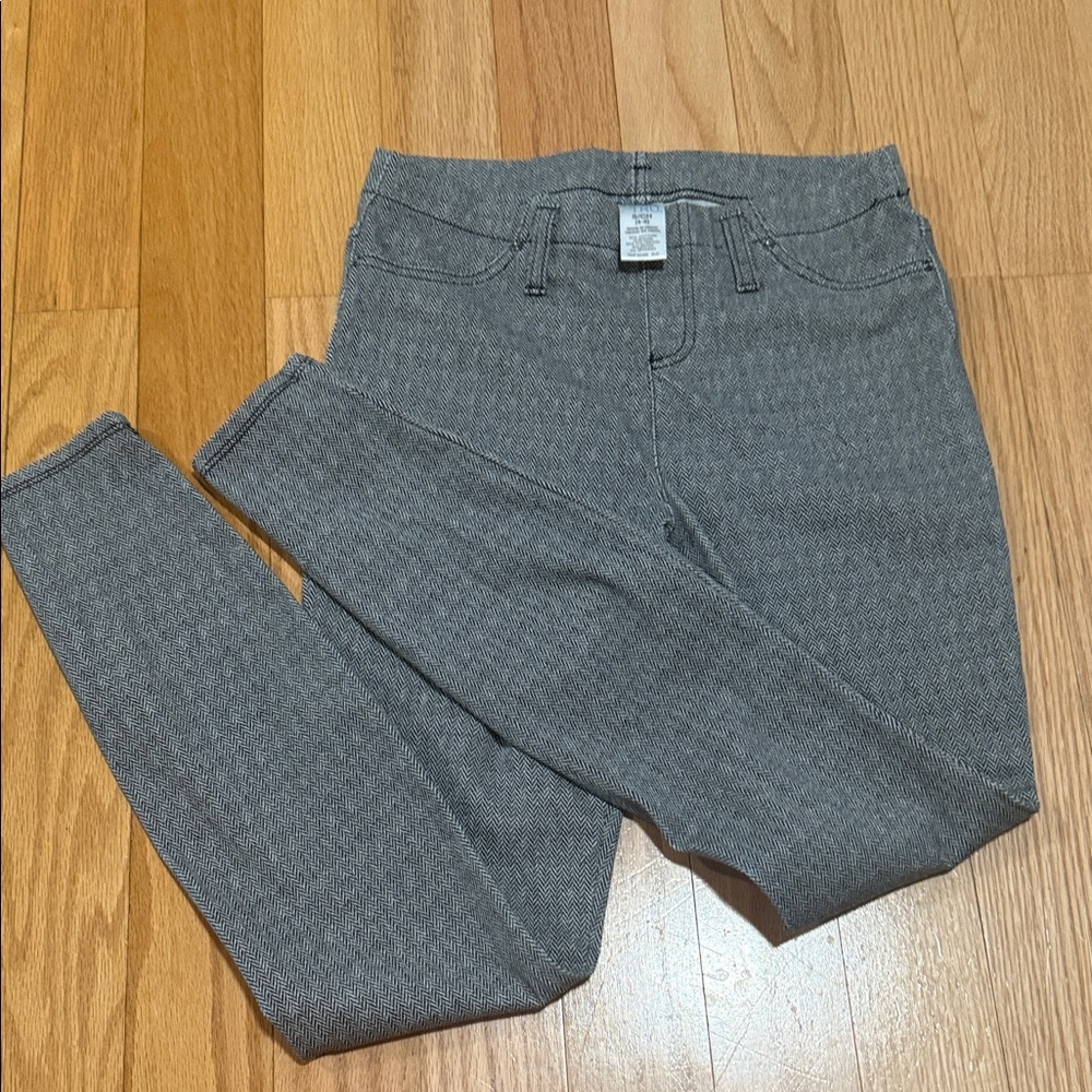 Time and Tru Monochrome Herringbone Pants